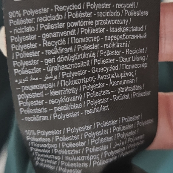 NWT Vero Moda green attitude sheer details too size large - Picture 14 of 16